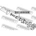 MB664611 DAC40804445 J4715014 Лагер главина заден L200,PAJERO,L400,SPACE GEAR
