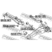 MR197915,MAB-088RUB тампон заден носач MITSUBISHI MR197915,MAB-088RUB тампон заден носач MITSUBISHI